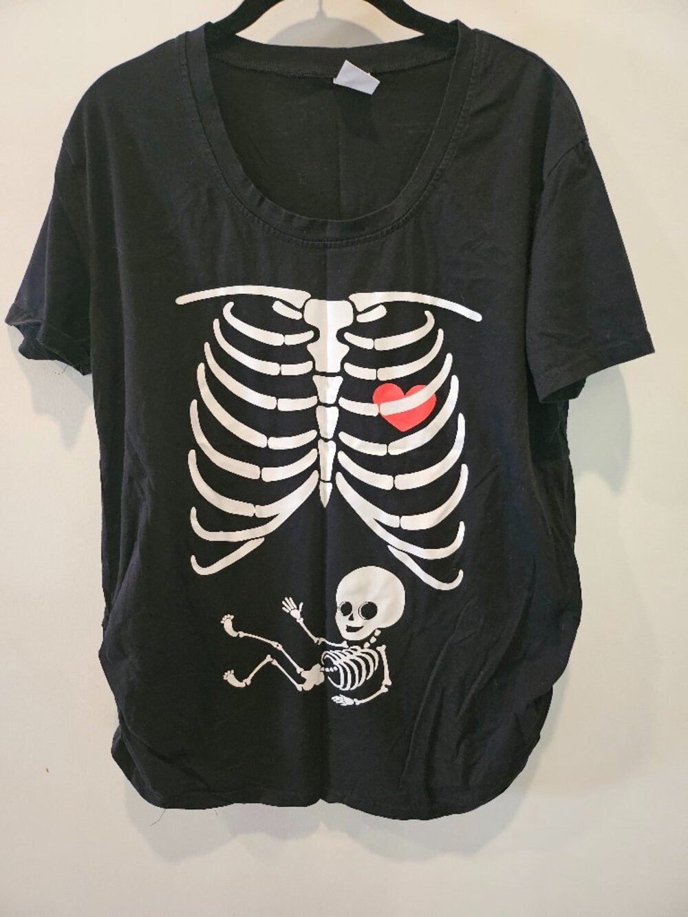 Halloween Skeleton Shirt (Maternity)